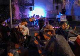 Festival Bruits de couloirs à la cité Léon Giraud (19e)