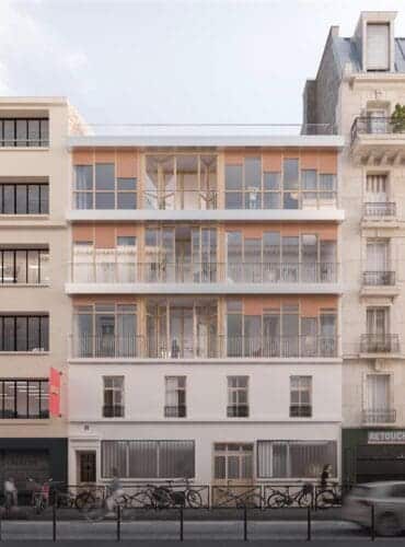 Une nouvelle résidence sobre et vertueuse au 6 rue Richard Lenoir (11ᵉ)