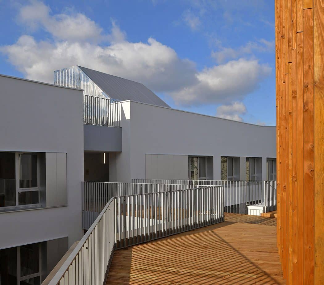 Une résidence étudiante née de la transformation d’un immeuble de bureaux, rue du colonel Pierre Avia (15<sup>e</sup>) 9 Résidence étudiante rue D'avia