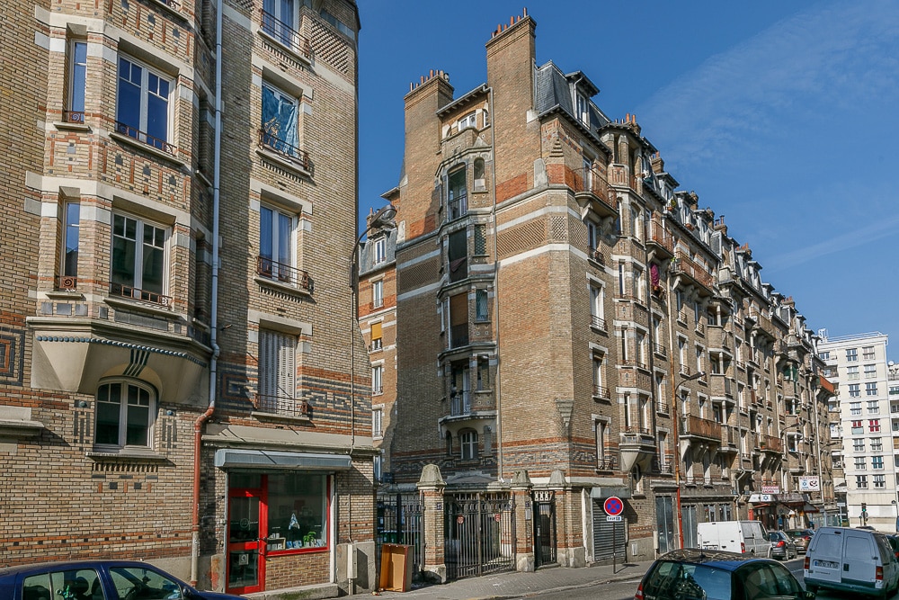 fa&ccedil;ade de notre immeuble HBM rue du docteur potain