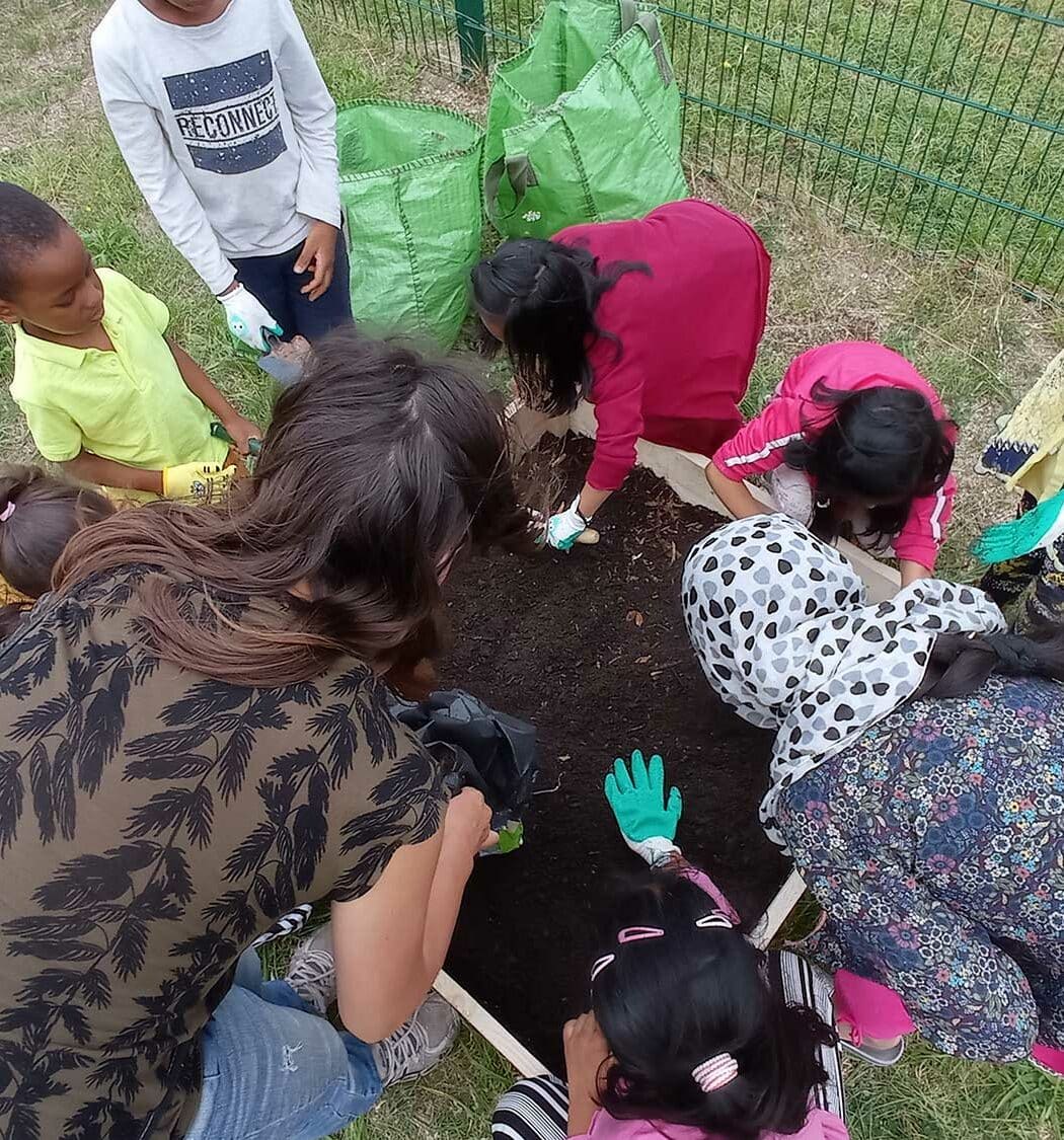 J aime le vert fondation paris habitat enfants mains terre