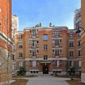 Inauguration du projet de réhabilitation de l’Habitation bon marché Marcadet à Paris (18e)