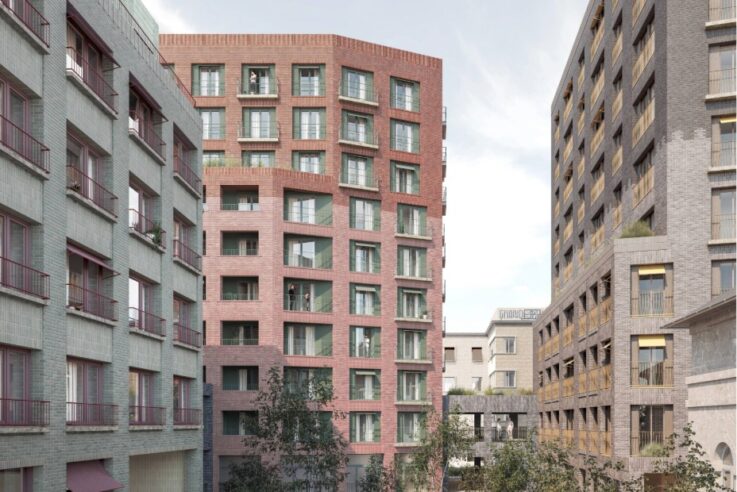 Visite du chantier de la ZAC Saint-Vincent-de-Paul (14e)