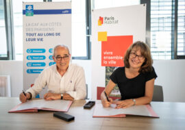 Paris Habitat et la Caf de Paris signent une convention partenariale pour renforcer l&rsquo;acc&egrave;s aux droits et la pr&eacute;vention des impay&eacute;s locatifs